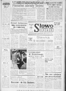 Słowo Ludu : dziennik Polskiej Zjednoczonej Partii Robotniczej, 1986 R.XXXVII, nr 84