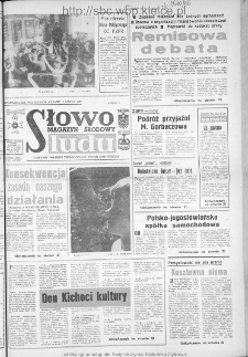 Słowo Ludu : dziennik Polskiej Zjednoczonej Partii Robotniczej, 1986 R.XXXVII, nr 276