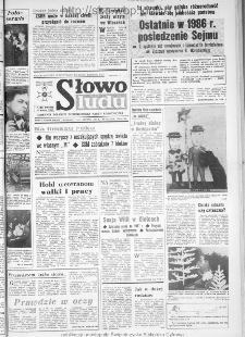 Słowo Ludu : dziennik Polskiej Zjednoczonej Partii Robotniczej, 1986 R.XXXVII, nr 297