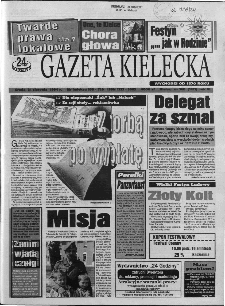 Gazeta Kielecka: 24 godziny, 1994, R.6, nr 168
