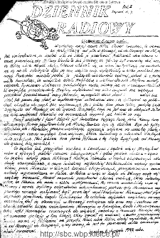 Dziennik Radiowy 1942, nr 7