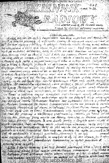 Dziennik Radiowy 1942, nr 22