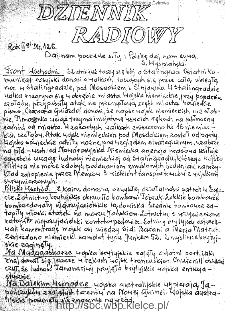 Dziennik Radiowy 1942, nr 126