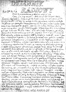 Dziennik Radiowy 1942, nr 128