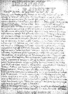 Dziennik Radiowy 1942, nr 129