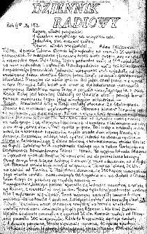 Dziennik Radiowy 1942, nr 152