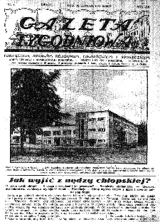 Gazeta Tygodniowa. Poświęcona sprawom religijnym, oświatowym i społecznym,1937, R.8, nr 9