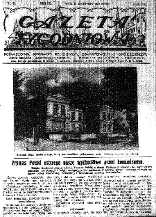 Gazeta Tygodniowa. Poświęcona sprawom religijnym, oświatowym i społecznym,1937, R.8, nr 15