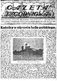 Gazeta Tygodniowa. Poświęcona sprawom religijnym, oświatowym i społecznym,1937, R.8, nr 51