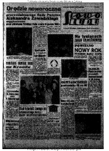 Słowo Ludu : organ Komitetu Wojew&oacute;dzkiego Polskiej Zjednoczonej Partii Robotniczej, 1961, R.13, nr 2