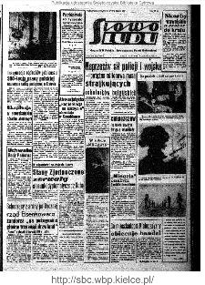 Słowo Ludu : organ Komitetu Wojew&oacute;dzkiego Polskiej Zjednoczonej Partii Robotniczej, 1961, R.13, nr 5