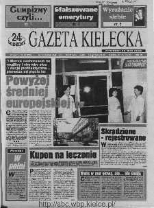 Gazeta Kielecka: 24 godziny, 1995, R.7, nr 70