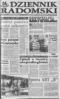 Dziennik Radomski : 24 godziny, 1992, R.2, nr 72