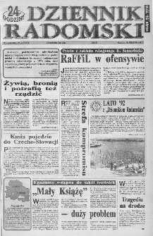 Dziennik Radomski : 24 godziny, 1992, R.2, nr 125