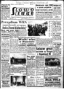 Słowo Ludu : organ Komitetu Wojewódzkiego Polskiej Zjednoczonej Partii Robotniczej, 1962, R.14, nr 4