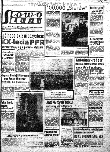 Słowo Ludu : organ Komitetu Wojew&oacute;dzkiego Polskiej Zjednoczonej Partii Robotniczej, 1962, R.14, nr 5