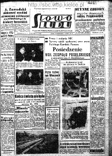 Słowo Ludu : organ Komitetu Wojewódzkiego Polskiej Zjednoczonej Partii Robotniczej, 1962, R.14, nr 36