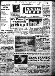 Słowo Ludu : organ Komitetu Wojew&oacute;dzkiego Polskiej Zjednoczonej Partii Robotniczej, 1962, R.14, nr 44