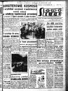 Słowo Ludu : organ Komitetu Wojew&oacute;dzkiego Polskiej Zjednoczonej Partii Robotniczej, 1962, R.14, nr 234