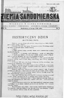 Ziemia Sandomierska. Czasopismo samorządowo-społeczne: tygodnik, 1934, nr 6