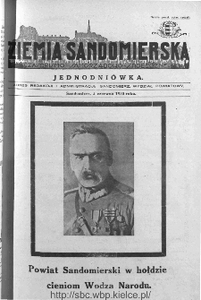 Ziemia Sandomierska. Czasopismo samorządowo-społeczne: tygodnik, 1935, nr 18