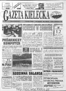 Gazeta Kielecka, 1996, R.8, nr 112