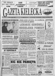 Gazeta Kielecka, 1996, R.8, nr 131