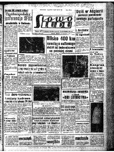 Słowo Ludu : organ Komitetu Wojew&oacute;dzkiego Polskiej Zjednoczonej Partii Robotniczej, 1962, R.14, nr 268