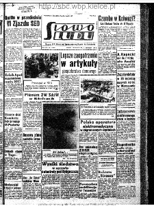 Słowo Ludu : organ Komitetu Wojewódzkiego Polskiej Zjednoczonej Partii Robotniczej, 1963, R.15, nr 14