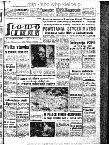 Słowo Ludu : organ Komitetu Wojewódzkiego Polskiej Zjednoczonej Partii Robotniczej, 1963, R.15, nr 23