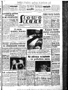 Słowo Ludu : organ Komitetu Wojew&oacute;dzkiego Polskiej Zjednoczonej Partii Robotniczej, 1963, R.15, nr 25
