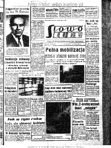 Słowo Ludu : organ Komitetu Wojew&oacute;dzkiego Polskiej Zjednoczonej Partii Robotniczej, 1963, R.15, nr 37
