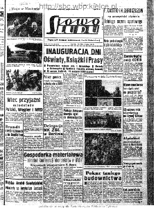 Słowo Ludu : organ Komitetu Wojew&oacute;dzkiego Polskiej Zjednoczonej Partii Robotniczej, 1963, R.15, nr 123