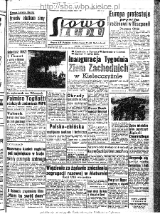 Słowo Ludu : organ Komitetu Wojew&oacute;dzkiego Polskiej Zjednoczonej Partii Robotniczej, 1963, R.15, nr 126