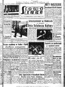 Słowo Ludu : organ Komitetu Wojewódzkiego Polskiej Zjednoczonej Partii Robotniczej, 1963, R.15, nr 134