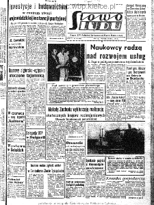 Słowo Ludu : organ Komitetu Wojew&oacute;dzkiego Polskiej Zjednoczonej Partii Robotniczej, 1963, R.15, nr 148