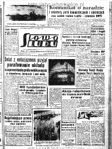 Słowo Ludu : organ Komitetu Wojew&oacute;dzkiego Polskiej Zjednoczonej Partii Robotniczej, 1963, R.15, nr 210