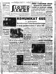 Słowo Ludu : organ Komitetu Wojew&oacute;dzkiego Polskiej Zjednoczonej Partii Robotniczej, 1963, R.15, nr 211