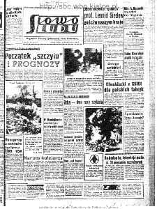 Słowo Ludu : organ Komitetu Wojew&oacute;dzkiego Polskiej Zjednoczonej Partii Robotniczej, 1963, R.15, nr 303