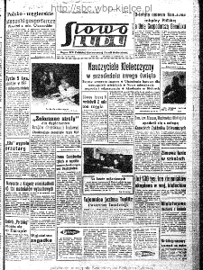 Słowo Ludu : organ Komitetu Wojew&oacute;dzkiego Polskiej Zjednoczonej Partii Robotniczej, 1963, R.15, nr 319