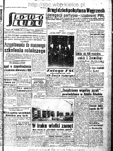 Słowo Ludu : organ Komitetu Wojew&oacute;dzkiego Polskiej Zjednoczonej Partii Robotniczej, 1963, R.15, nr 324