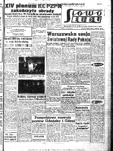 Słowo Ludu : organ Komitetu Wojew&oacute;dzkiego Polskiej Zjednoczonej Partii Robotniczej, 1963, R.15, nr 336