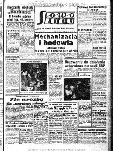 Słowo Ludu : organ Komitetu Wojew&oacute;dzkiego Polskiej Zjednoczonej Partii Robotniczej, 1963, R.15, nr 339