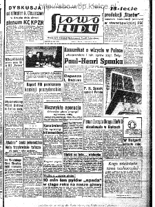 Słowo Ludu : organ Komitetu Wojew&oacute;dzkiego Polskiej Zjednoczonej Partii Robotniczej, 1963, R.15, nr 345