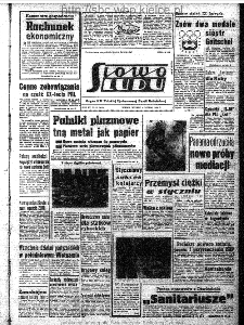 Słowo Ludu : organ Komitetu Wojew&oacute;dzkiego Polskiej Zjednoczonej Partii Robotniczej, 1964, R.16, nr 35