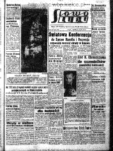 Słowo Ludu : organ Komitetu Wojew&oacute;dzkiego Polskiej Zjednoczonej Partii Robotniczej, 1964, R.16, nr 84