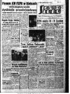 Słowo Ludu : organ Komitetu Wojew&oacute;dzkiego Polskiej Zjednoczonej Partii Robotniczej, 1964, R.16, nr 85