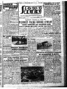 Słowo Ludu : organ Komitetu Wojew&oacute;dzkiego Polskiej Zjednoczonej Partii Robotniczej, 1964, R.16, nr 115