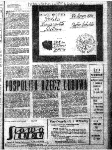 Słowo Ludu : organ Komitetu Wojew&oacute;dzkiego Polskiej Zjednoczonej Partii Robotniczej, 1964, R.16, nr 204