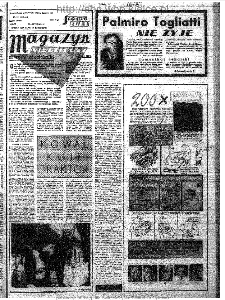 Słowo Ludu : organ Komitetu Wojew&oacute;dzkiego Polskiej Zjednoczonej Partii Robotniczej, 1964, R.16, nr 235-236 (magazyn)